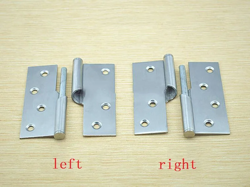 4 inch stainless steel lift hinge toilet partition wooden door auto back self-closing hinge X4