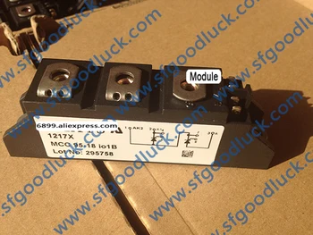 

MCC95-18IO1B Thyristor Module Thyristor/Diode Module SCR 1800V 2x116A TO-240AA Weight(Typical including screws):90g