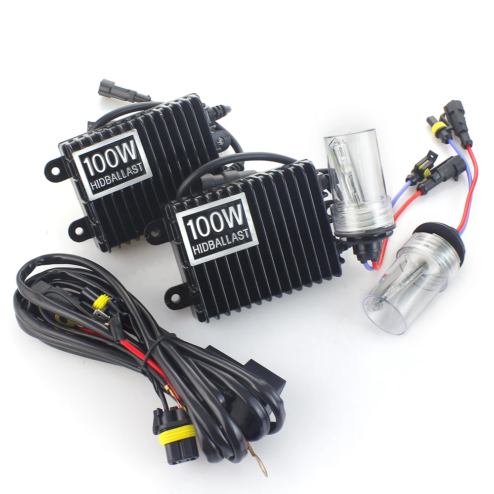 

75W 100W H7 Xenon HID Kit H4 H1 H11 H8 9005 HB3 9006 HB4 881 D2S xenon hid ballast For Car Light Headlight 4300K 6000K 8000K 24V