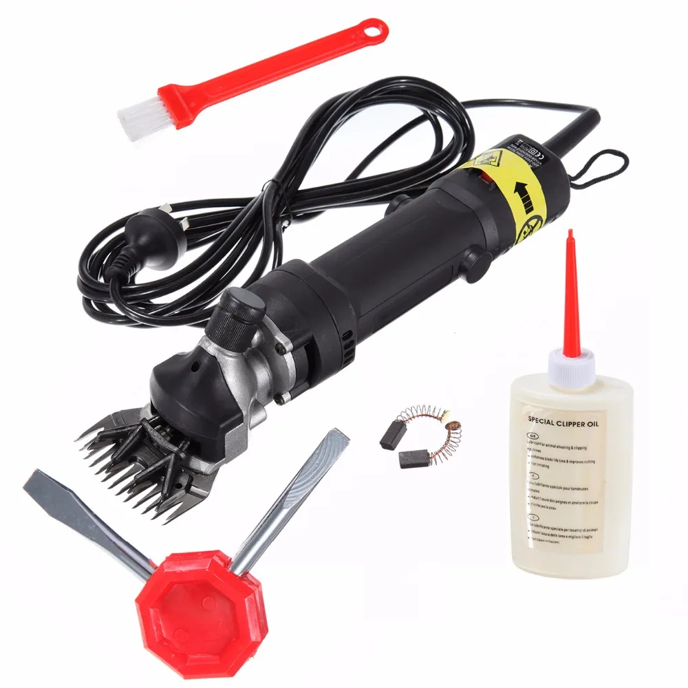 

(Ship from AU) 320w Professional Electric Sheep Clipper Goats Cattle Shearing Wool Shears Pro Kit Supplies Alpaca Farm