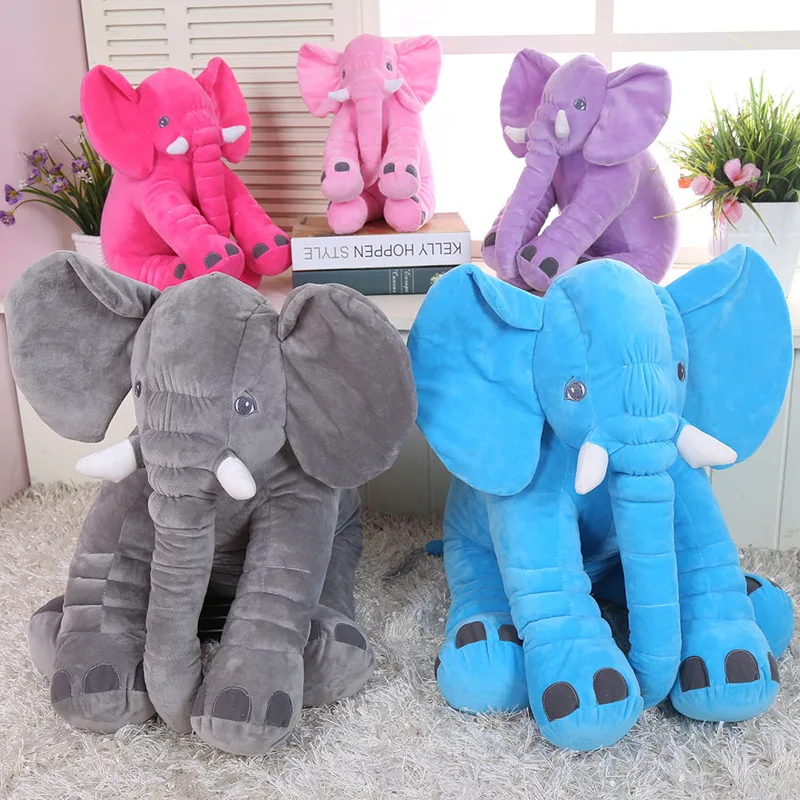 

Infant Plush Elephant Soft Appease Elephant Playmate Calm Doll Baby Toy Children Gift Elephant Pillow Plush Toys Stuffed Doll
