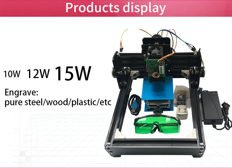 15 Вт diy лазерная гравировка машина, 12 Вт laser_AS-5 сталь гравировка маркировочная машина, сталь резьба 10 Вт лазерная машина, передовые игрушки