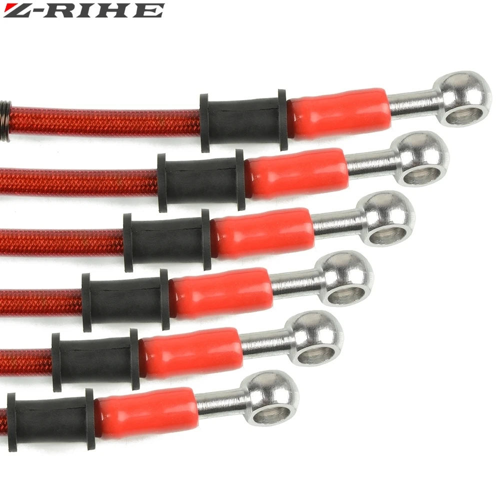 Для EXC DRZ RM RMX RMZ 85 125 250 400 450 мотоциклетный грязевой велосипед оплетенный стальной