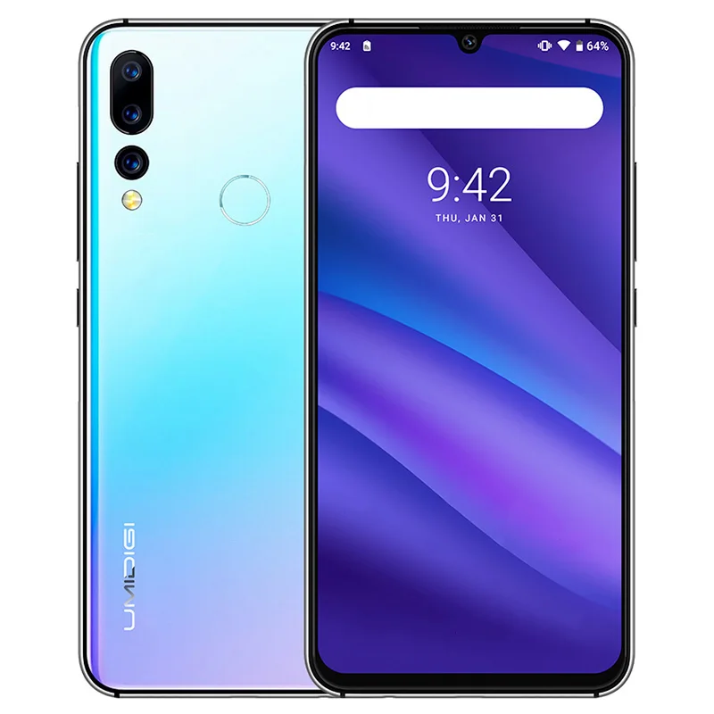 UMIDIGI A5 PRO 4G Phablet 6,3 дюймов Android 9 Helio P23 армированный Mali 4 Гб ОЗУ 32 Гб ПЗУ 16.0MP + 8.0MP + 5.0MP задняя камера смартфон