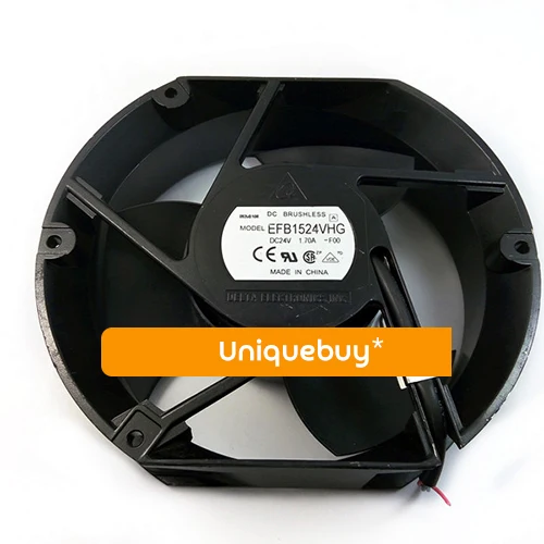 

EFB1524VHG for Delta double ball bearing 17CM 1.70A Large air volume Inverter fan 24V