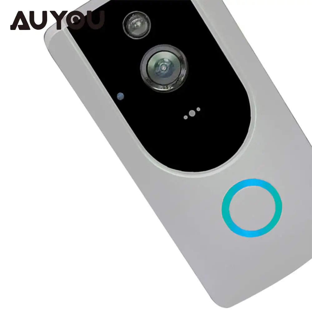 

720P Video Doorbell Wifi Multifunctional Door Camera Phone Doorbell Two Way Audio Video Intercom Video Doorbell Wireless