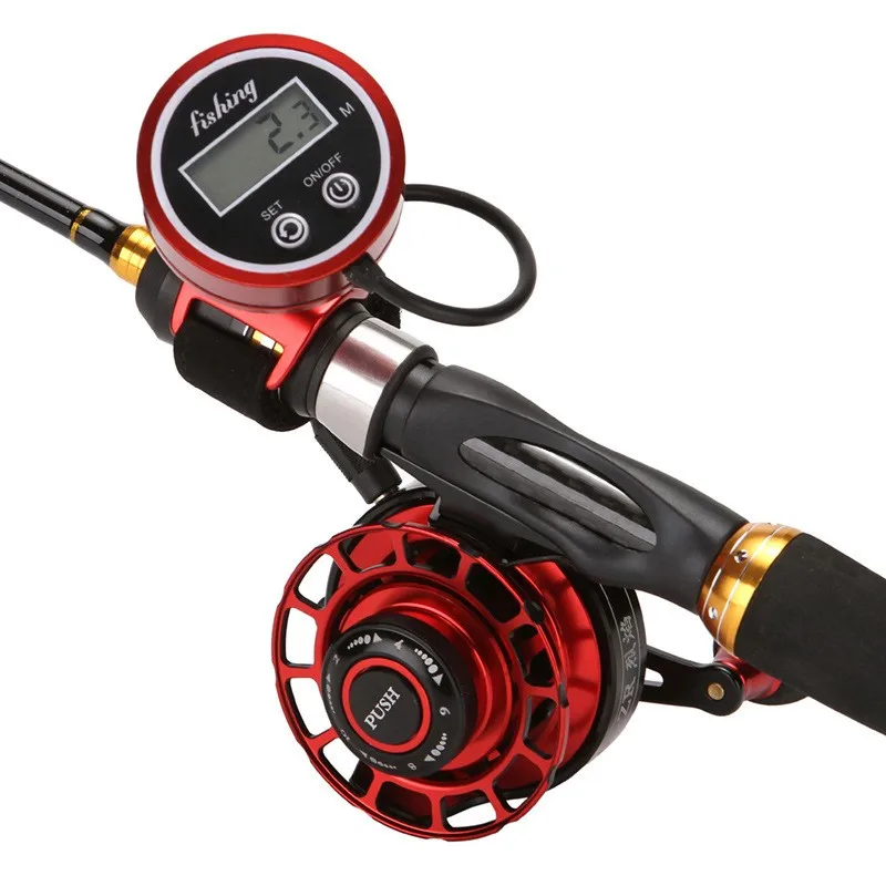 

New Model Digital Boat reel dual power digital display round Spinning Reel 12KG Max Drag Fishing Reel 1000-4000 Series with Spar