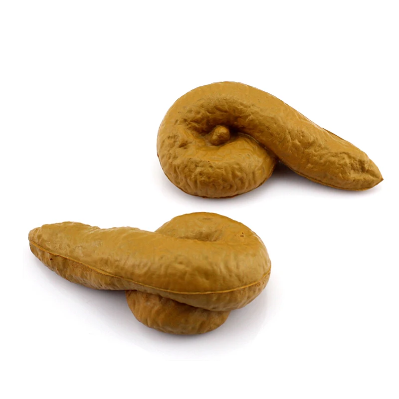 

1Pc Prank Plastic Fake Poop Turd Funny Trick Poop Props Realistic Shits Grossest joke For April Fool's Day and Halloween Party