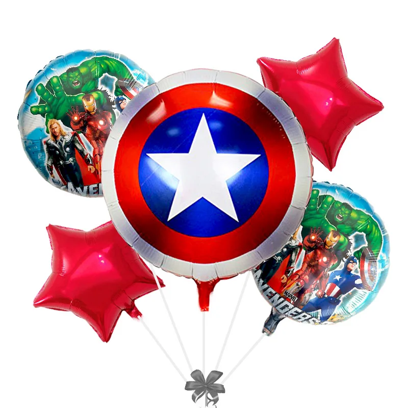 5pc-18inch-The-Avengers-foil-balloons-super-hero-helium-globos-hulk-Captain-America-superman-ballon-for (3)