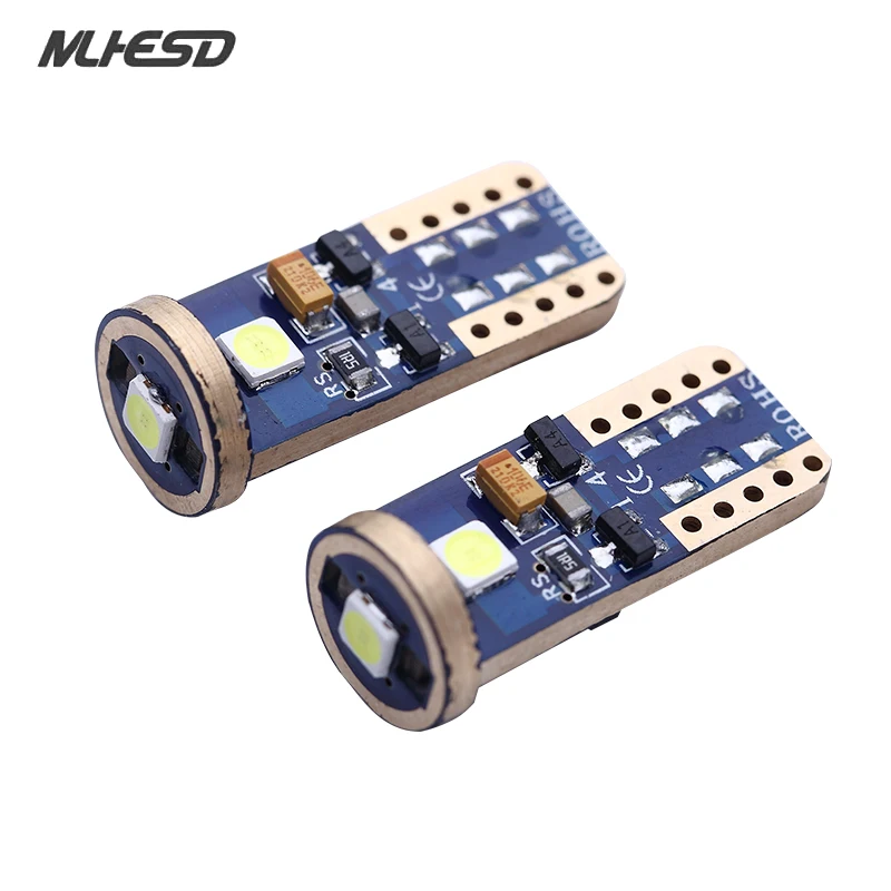 Лампада с чипом 3030 x De Alta Potencia 1 шт. T10 W5W 7 Вт 194 168 3SMD canbus LED ДХО для заднего хода