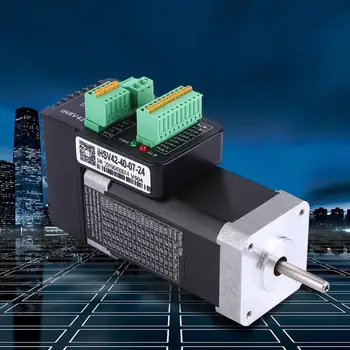 

1 pcs IHSV42-40-07-24 NEMA17 Integrated Servo Motor 24VDC 78W with 1000 Lines Encoder brushless driver