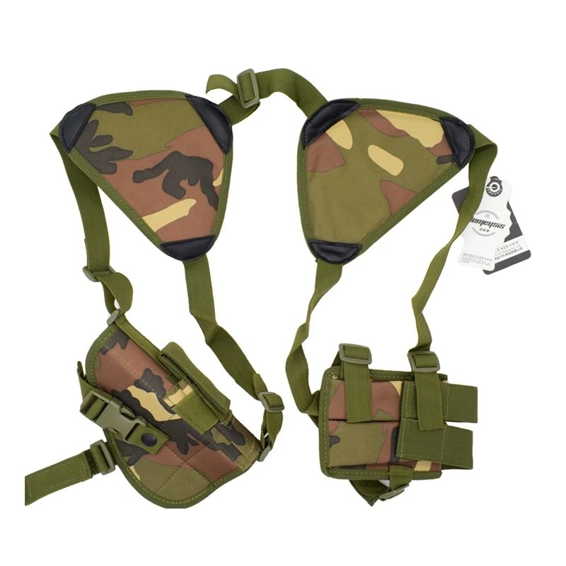 6 Colors Universal Tactical Shoulder Gun Holster with Magazine Pouch for Glock,Taurus,Springfield,Beretta,Ruger,Colt, All Others