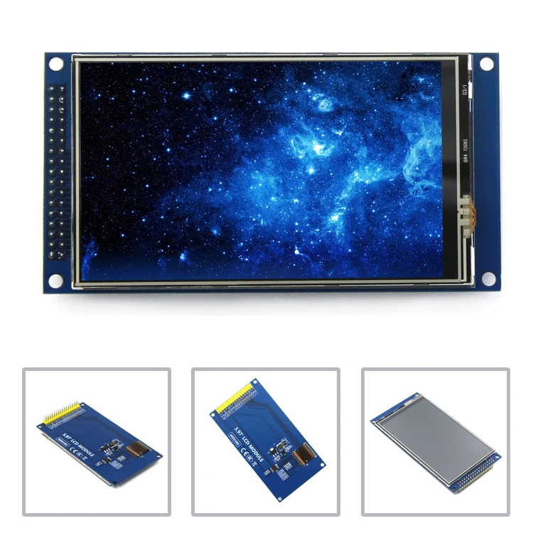 

4.0'' 4 inch TFT LCD module 800X480 Ultra HD 8/16/24 bits parallel Port all view with touch for mcu C51 STM32 OTM8009A driver