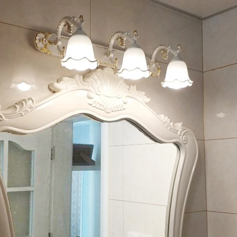Mirror front light bathroom light LED wall lamp bathroom cabinet mirror light dresser wall sconce waterproof hairdresser lights Mirror front light bathroom light LED wall lamp bathroom cabinet mirror light dresser wall sconce waterproof hairdresser lights