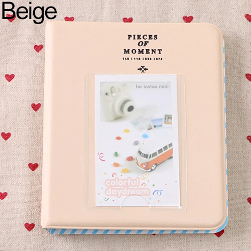 

64 Pockets Mini Family Photo Album Gallery for Instant Camera Photos
