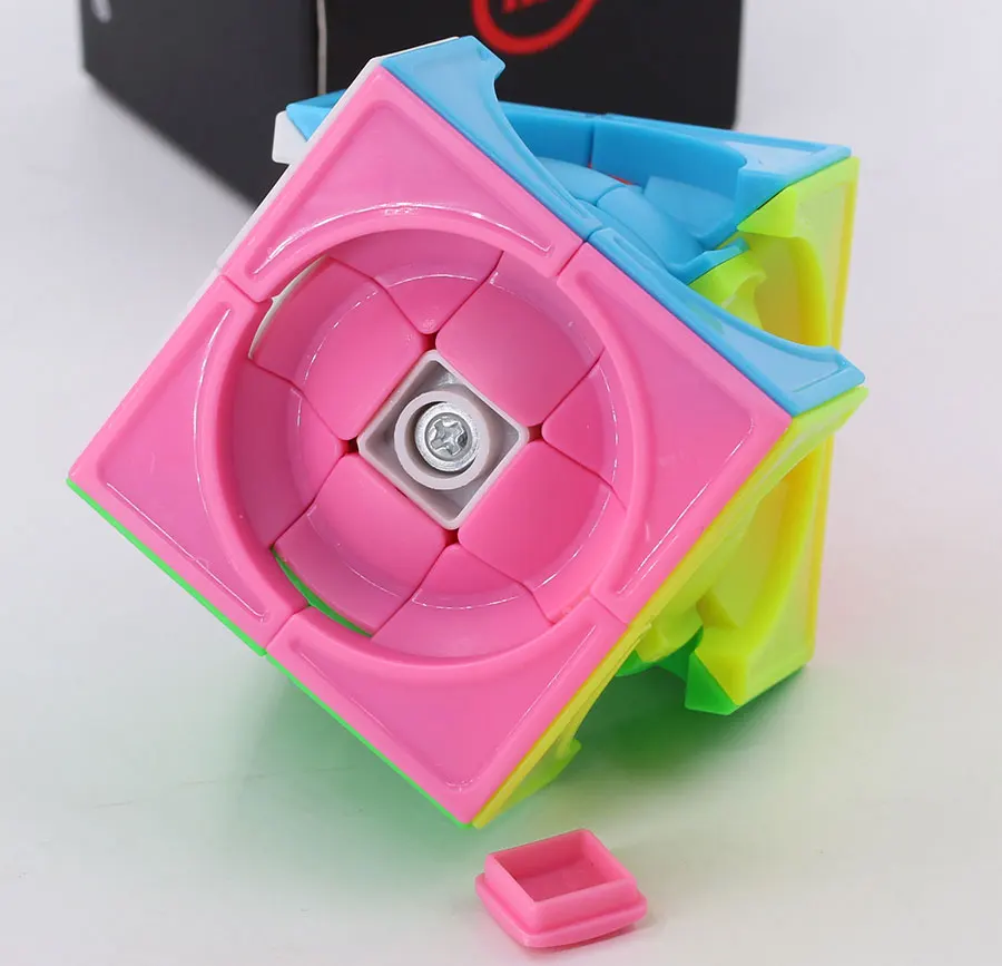 Головоломка магический куб fs limCube деформируется 3x3x3 centrosphere странной формы твист мудрость подарок игрушки профессиональным скорость логический кубик для игры