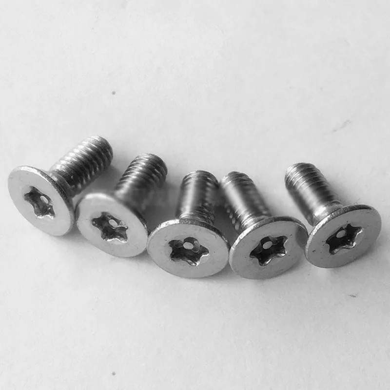 M3 M4 Pentagonal Star Screw Flat head Security Fives Point Screws Bolts
