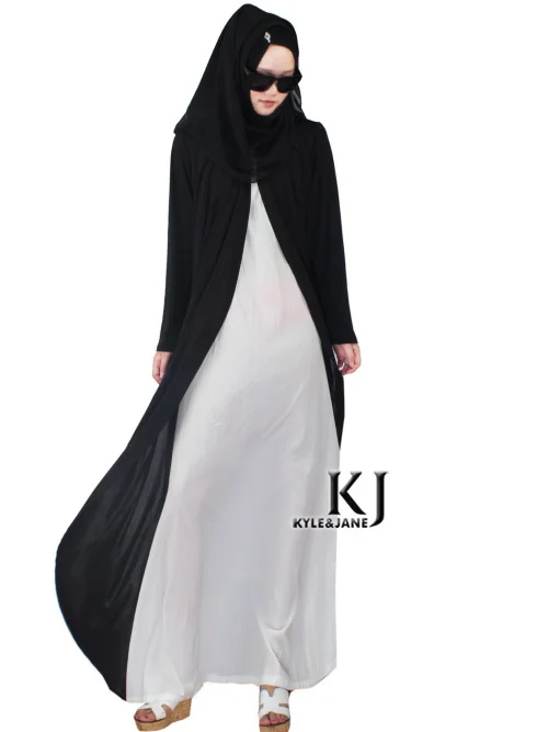 Full Open Crystal Linen Abaya Party Dress Traditional Islamic Clothing Brand Muslim Dress Women