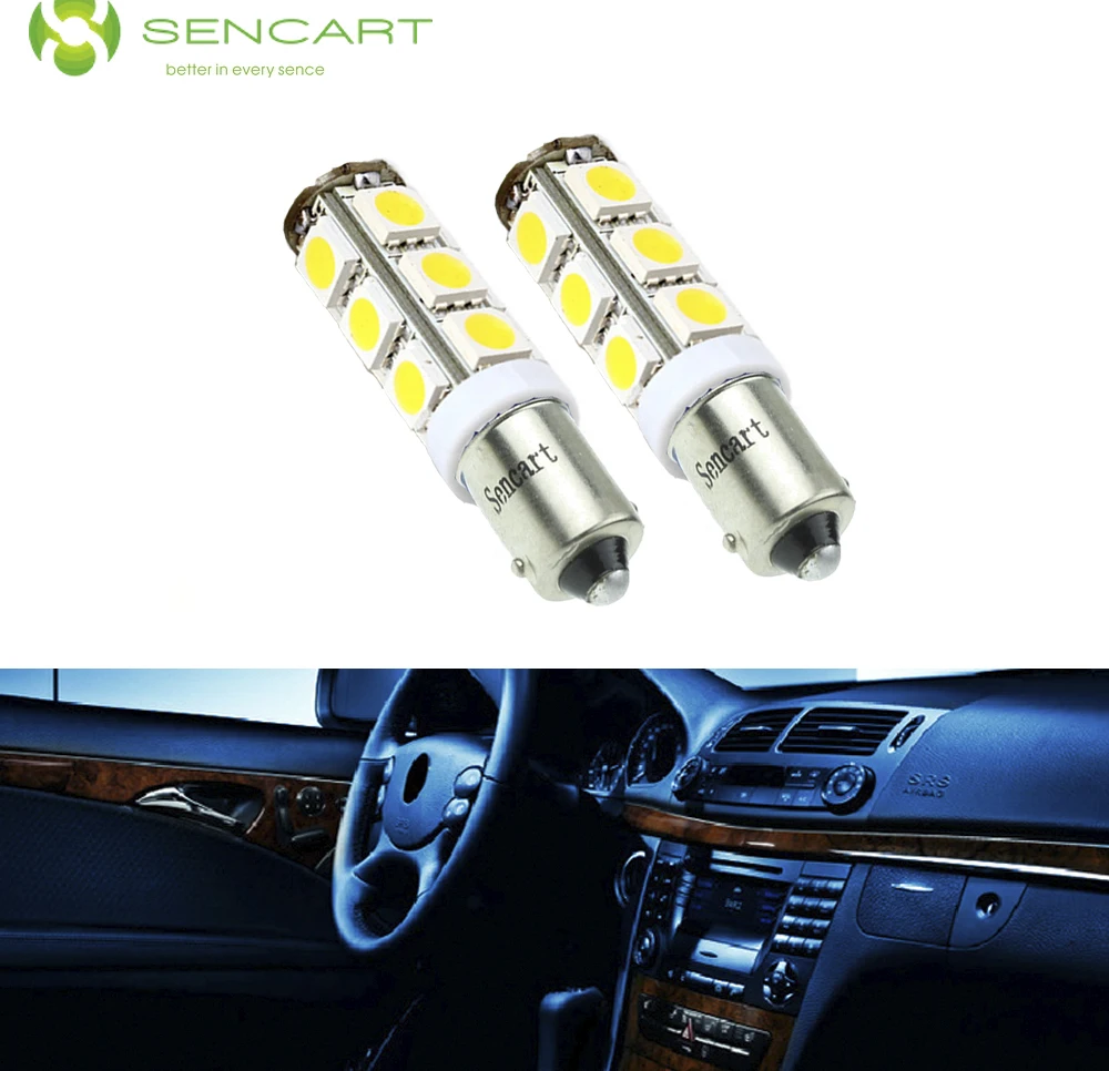 

2PCS BA9S BAX9S 13SMD 5050LED Reading lights Indicator No Error Bulbs Multiple colors available DC12V