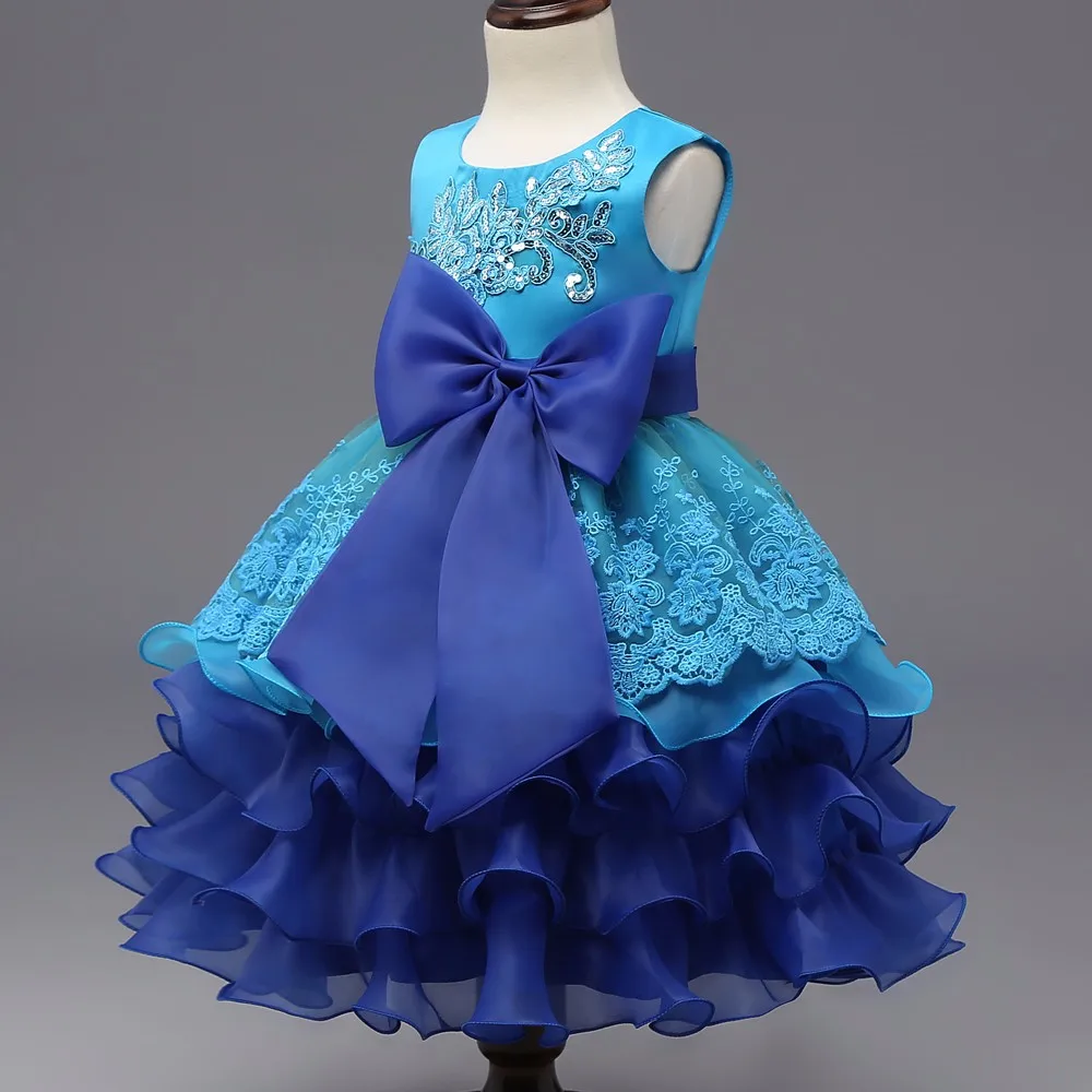 Bloem Meisje Jurk Zomer 3-8 Jaar Bloemen Baby Meisjes Jurken Vestidos 9 Kleuren Wedding Party Kinderen Kleding Verjaardag clothingl Bloem Meisje Jurk Zomer 3-8 Jaar Bloemen Baby Meisjes Jurken Vestidos 9 Kleuren Wedding Party Kinderen Kleding Verjaardag clothingl