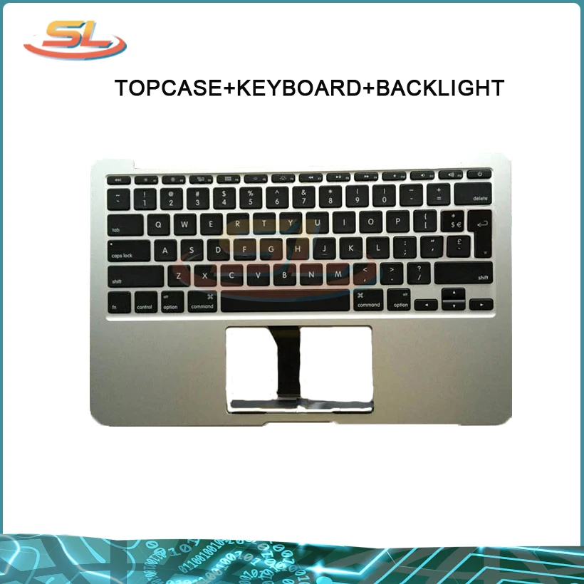 Оригинальный Новый чехол TopCase Для MacBook Pro 13 &quotA1425 с клавиатурой и подсветкой