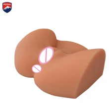 MLSice Man toys Masturbator Big Life Size 3D Male Masturbator Realistic Ass Vagina Pussy Anal Stroker Sex Toy Doll for Men 8lbs