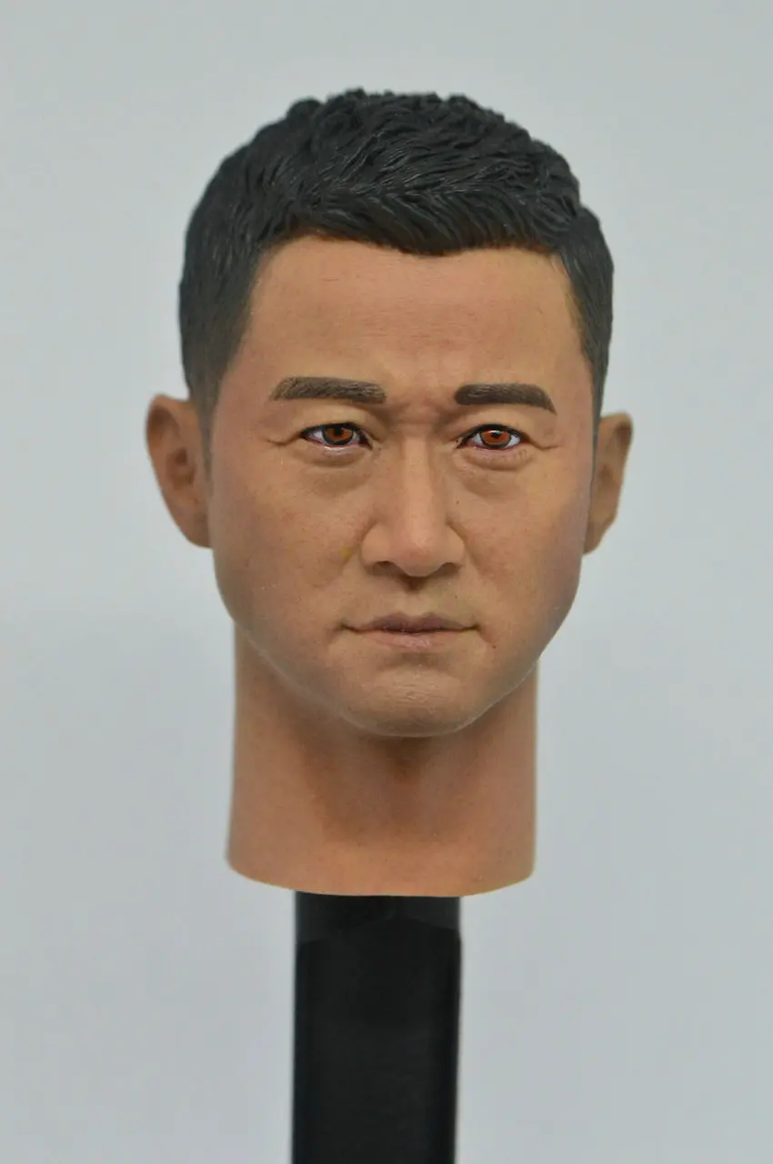 

1/6 Jason Wu Head Sculpt Wu Jing Heads Model F 12'' Male Figure