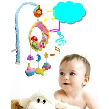 Buy Newborn Baby Crib Mobile Musical Bed Bell Cartoon Animal Rotate Rattles  Early Learning Kids Toy Free Shipping