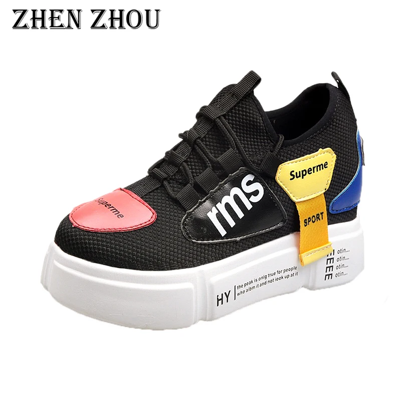 

zhen zhou Shoes 2018 new sports shoes dad shoes dad sneakers running white shoe old shoe Zapatos de mujer