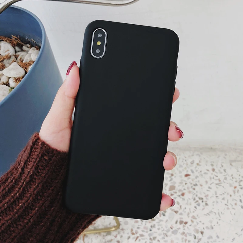 Чехол ярких цветов для samsung Galaxy J7 J7Neo J7Core J7Nxt, мягкий силиконовый чехол на заднюю панель s для Galaxy J7 Neo Core Nxt - Цвет: Black
