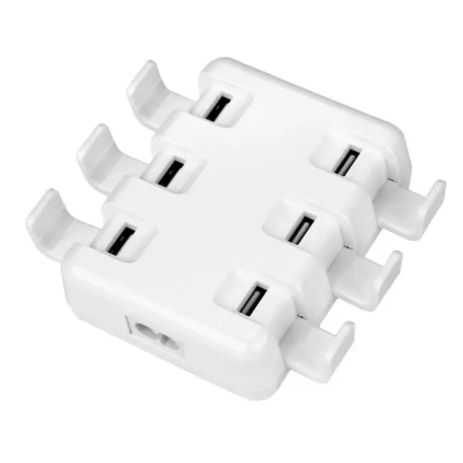 6 портов USB зарядное устройство Быстрая зарядка для iPhone X 8 7 iPad быстрое настенное зарядное устройство для samsung S9 Xiaomi Mi 8 huawei зарядное