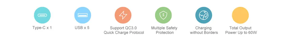 xiaomi 10 port USB charger 6