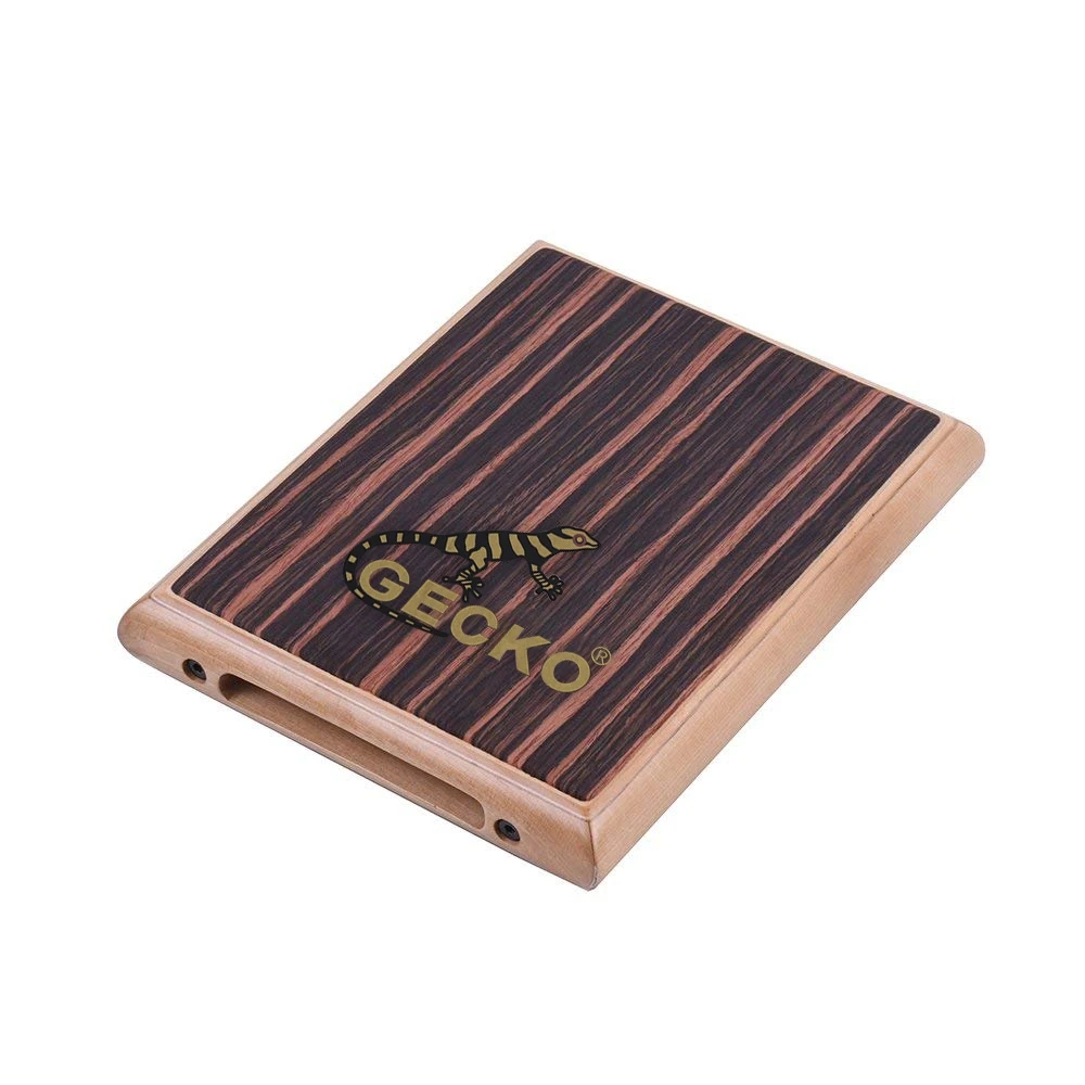

Drum Travel Compact Box Drum Cajon Flat Hand Drum Percussion Instrument with Adjustable Strings Carrying Bag