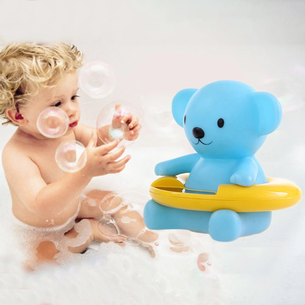 Infant Baby Temperature Water Thermometer Bear Baby Bath Thermometer Duck Baby Tub Toy Temperature Tester Kid Bath Toy