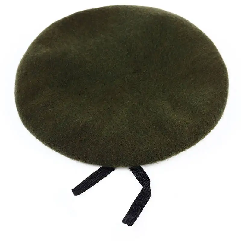 VORON Men and Women Pure Wool Beret Hat For Special Forces Soldiers Death Squads Military Training Camp Hats man in beret