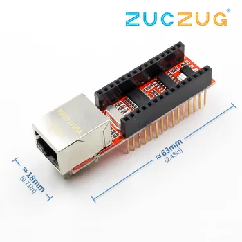 

Nano V3 Ethernet Shield ENC28J60 Microchip HR911105A Ethernet Webserver Board Module for Arduino Nano 3.0