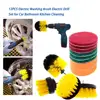 Lave-auto électrique 12 pièces/3 pièces, brosse de perceuse électrique, coulis, épurateur électrique, brosse de nettoyage de baignoire, outil de lavage ► Photo 2/6