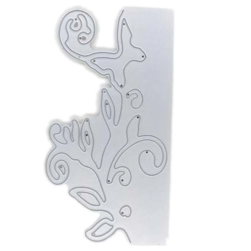 Ажурный цветок бабочка конверт поздравительная открытка металлическая форма Альбом карта Тисненая Бумага для творчества