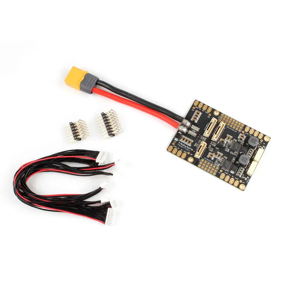 Holybro Pixhawk 4 Контроллер полета STM32F765 32 бит ARM w/PM07 управление питанием 5 в UBEC ausганг