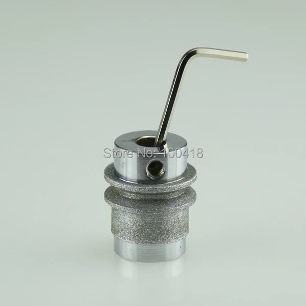 Stained glass grinder bit with 1 inch standard diamond bit for glass grinder