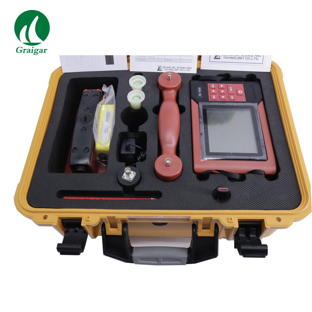 Tongbao ZBL-R800 Integrated Rebar Detector Rebar Locator Rebar Corrosion Detector Multi-Function Concrete Rebar Detector Locator Scanner Tongbao ZBL-R800 Integrated Rebar Detector Rebar Locator Rebar Corrosion Detector Multi-Function Concrete Rebar Detector Locator Scanner