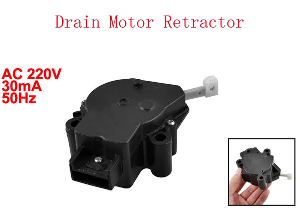 

Spare Part AC 220V 30mA 50Hz Drain Valve Tractor Retractor for Little Swan Washing Machine 2pcs