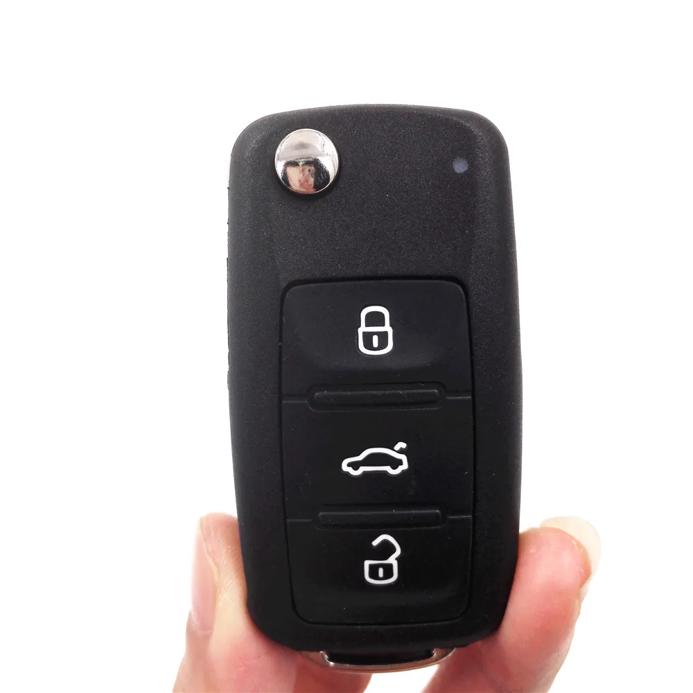 New 3 Buttons 202AD Remote Car Key 433MHZ For Volkswagen VW Lavida 753N