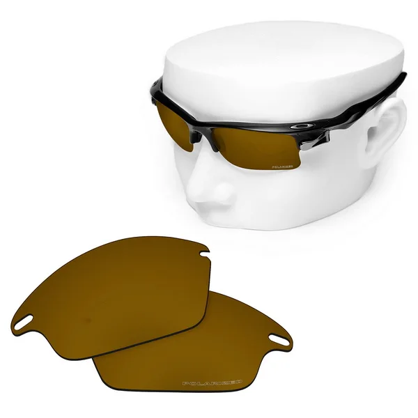 Peace Gold OOWLIT Анти-Царапины Сменные линзы для-солнцезащитные очки Oakley Быстро Куртка травления поляризованных солнцезащитных очков - Цвет линз: Peace Gold