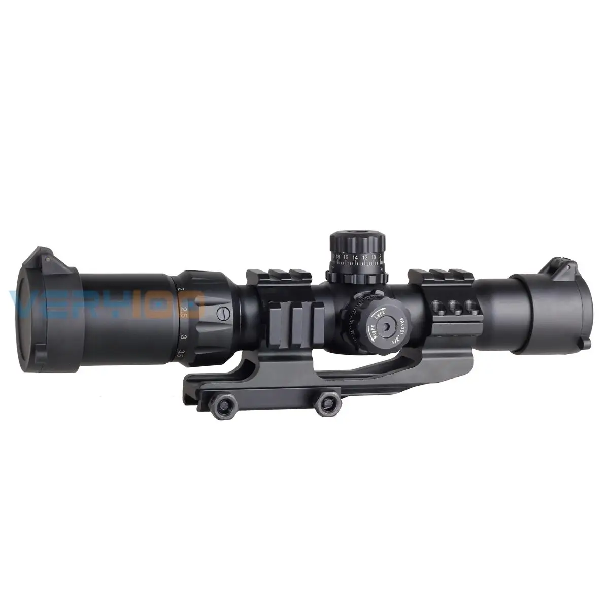 Тактический Recon Монокуляр Телескоп Сфера 1,5-4X30 Tri-illuminated Mil-dot Sight Hunt Rifle Scope waterproof Picatinny Rail 20 мм