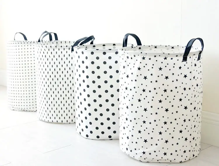 35x45cm Z Laundry Basket Toys Storage Bag Foldable Picnic Bucket 35x45cm Z Laundry Basket Toys Storage Bag Foldable Picnic Bucket Baby Room Decor