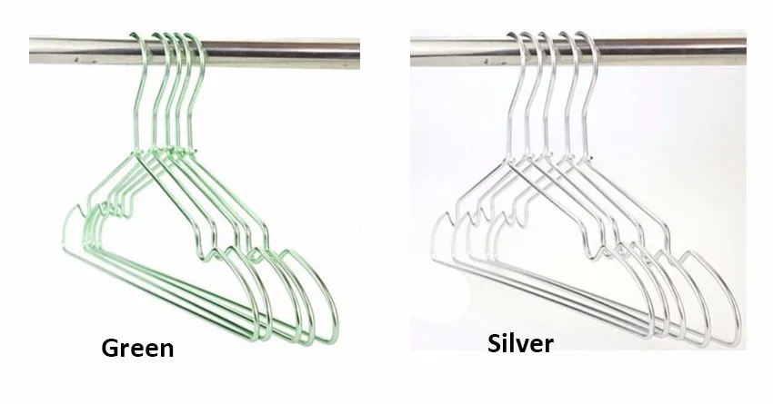 500 шт./лот необычный Цветной алюминиевый сплав вешалка для одежды, крепкая металлическая вешалка для рубашек платье солнцезащитный Топ