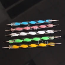 5 шт./компл. Лидер продаж акриловые Nail Art гелевый рисунок ручка-кисть инструмент дома ручка для дизайна ногтей в домашних условиях