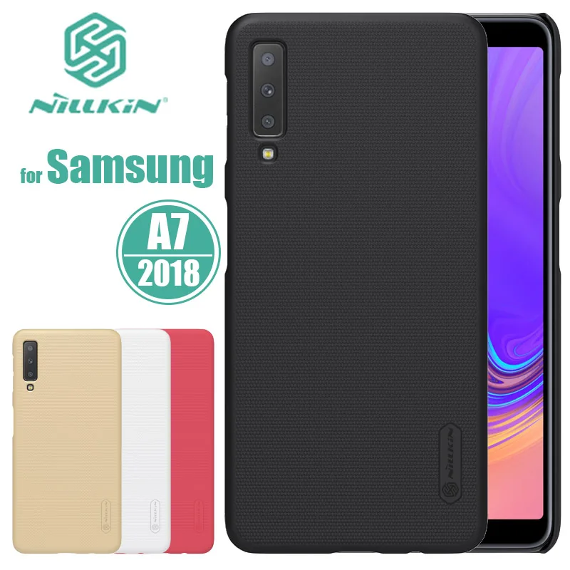 

for Samsung Galaxy A7 2018 Case Nillkin Super Frosted Shield Hard PC Back Cover Case for Samsung A7 2018 Nilkin Matte Phone Case