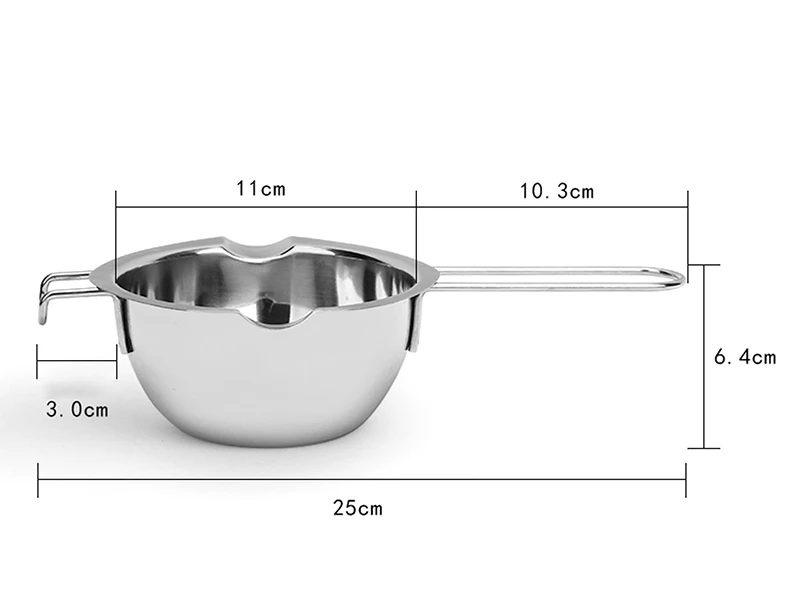 Kitchen Stainless Steel Butter Chocolate Melting Pot Pan with Handle Furnace Heating Milk Bowl Baking Pastry Tools Double Boiler (9)